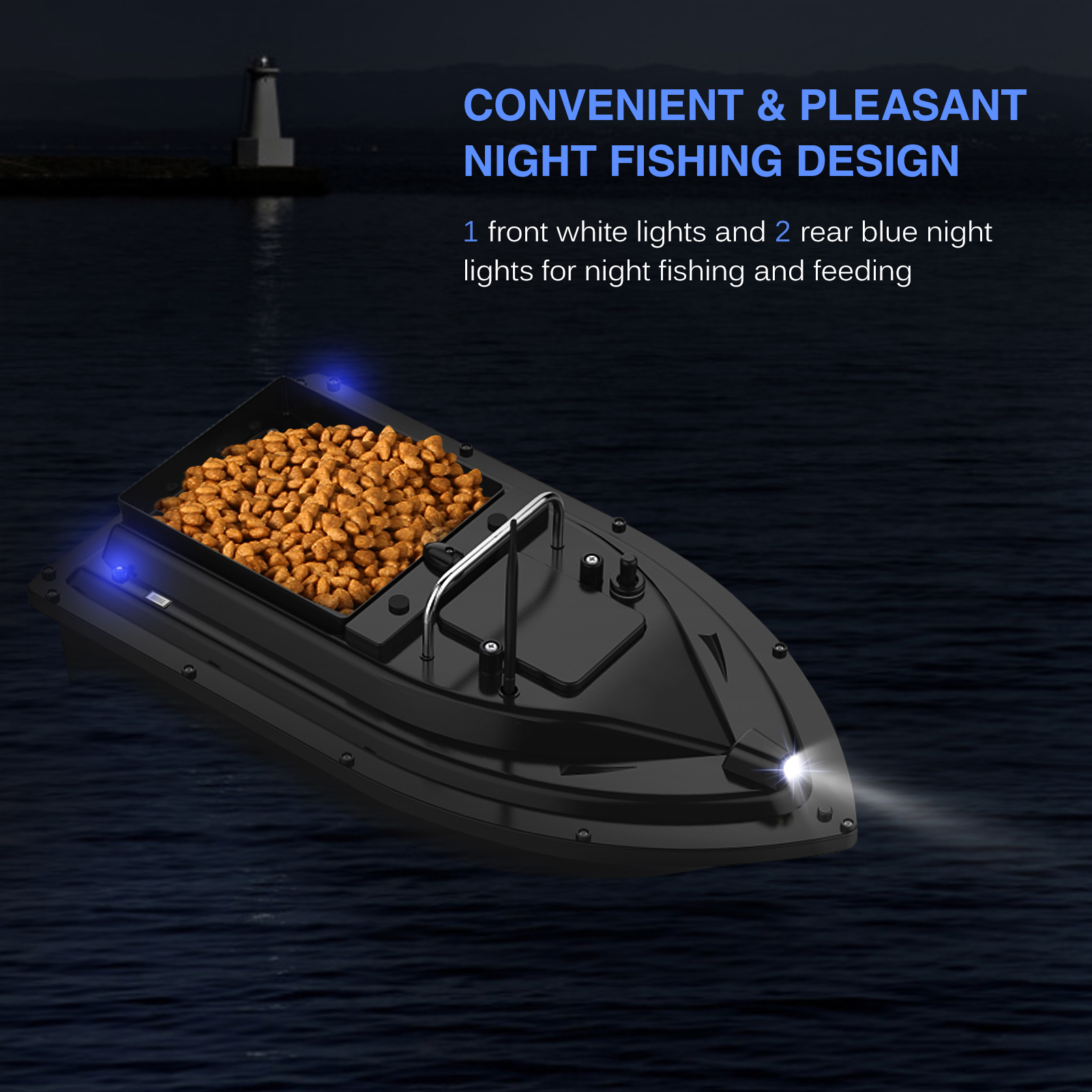 D16E GPS เหยื่อตกปลาเรือขนาดให - Fishing Gps บทวิจารณ์และราคา