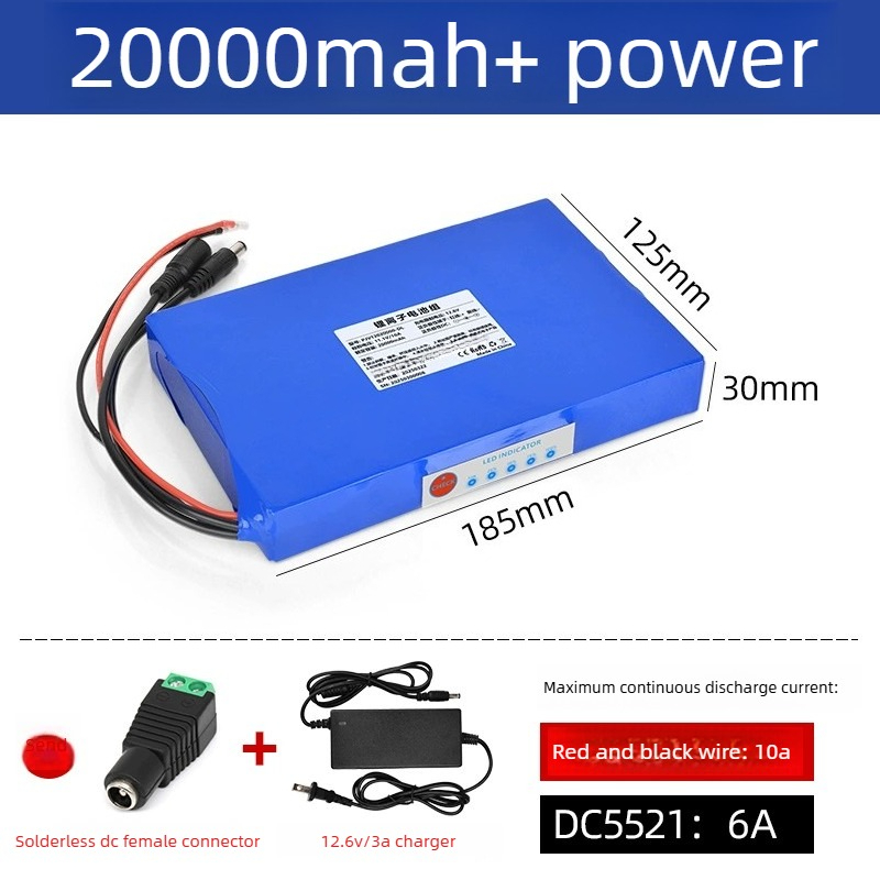 แบตเตอรี่ลิเธียมแบบชาร์จไฟได้  - Fish Finder Charger บทวิจารณ์และราคา