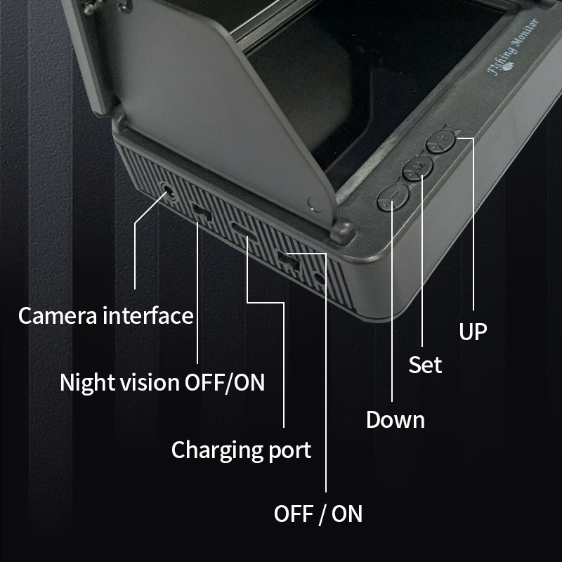 กล้องตกปลาใต้น้ำ 1080P HD กล้อ - Fish Finder Portable บทวิจารณ์และราคา